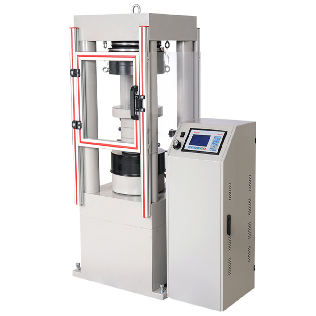 4-Column Fully Automatic Hydraulic Compression Test Machine with Sematron